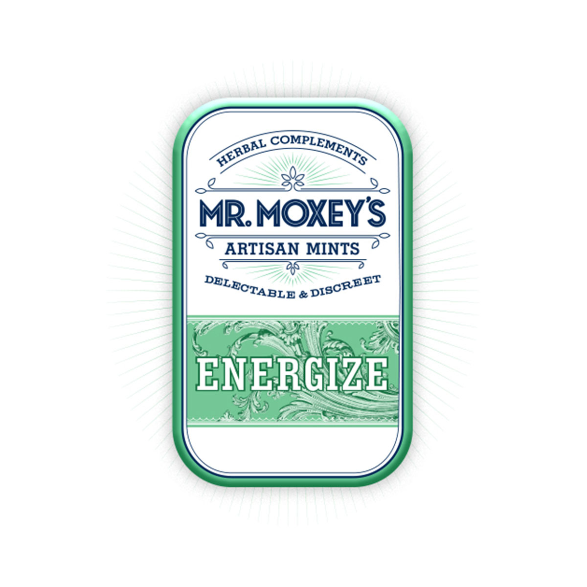 Energize Peppermint Mints (100mg THC)